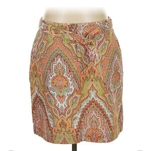 Tommy Bahama Multicolor Paisley Midi Skirt